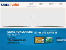 Tablet Screenshot of kademtur.com